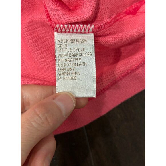 E.P. Pro NEW Womens Tour Dry Performance Polo Shirt Pink Sz Small - Picture 9 of 10